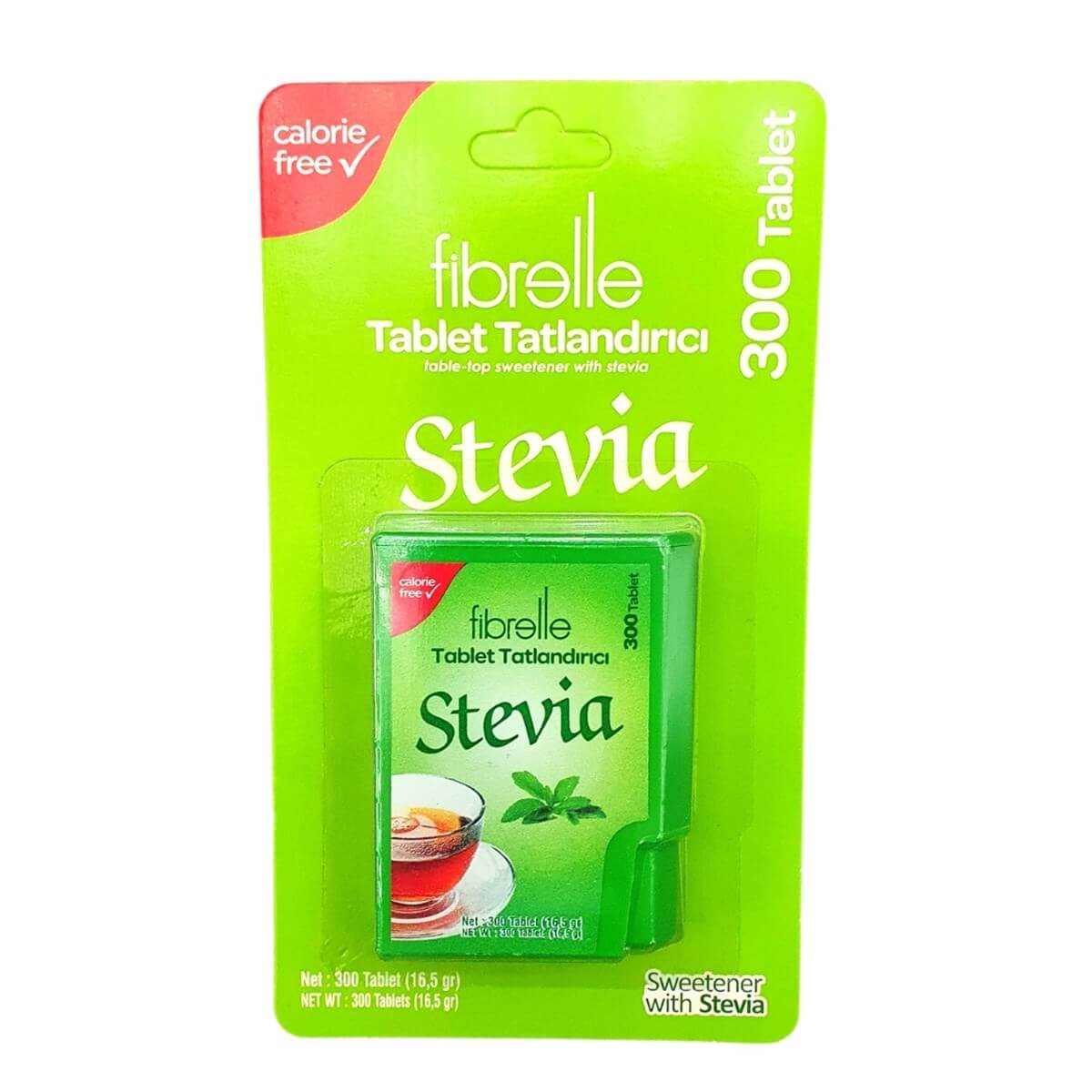 Fibrelle Stevia Tablet Tatlandırıcı 300 Tablet