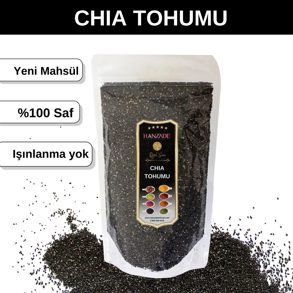 Hanzade Bitkisel Chia Tohumu Çiya Seed Yeni Mahsül Katkısız