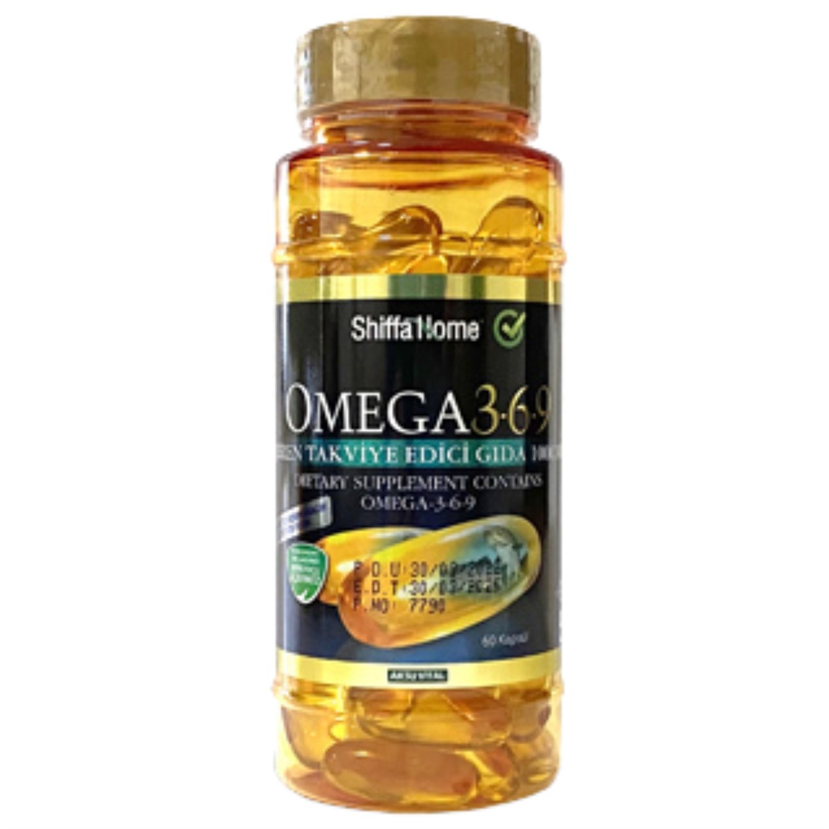 Shiffa Home Omega 3-6-9 Balık Yağı 1000mg 60 Softgel