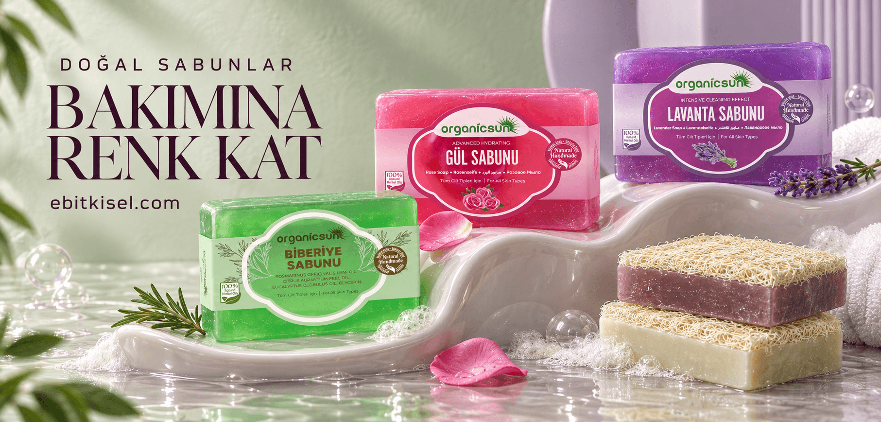 Organicsun Sabun Çeşitleri