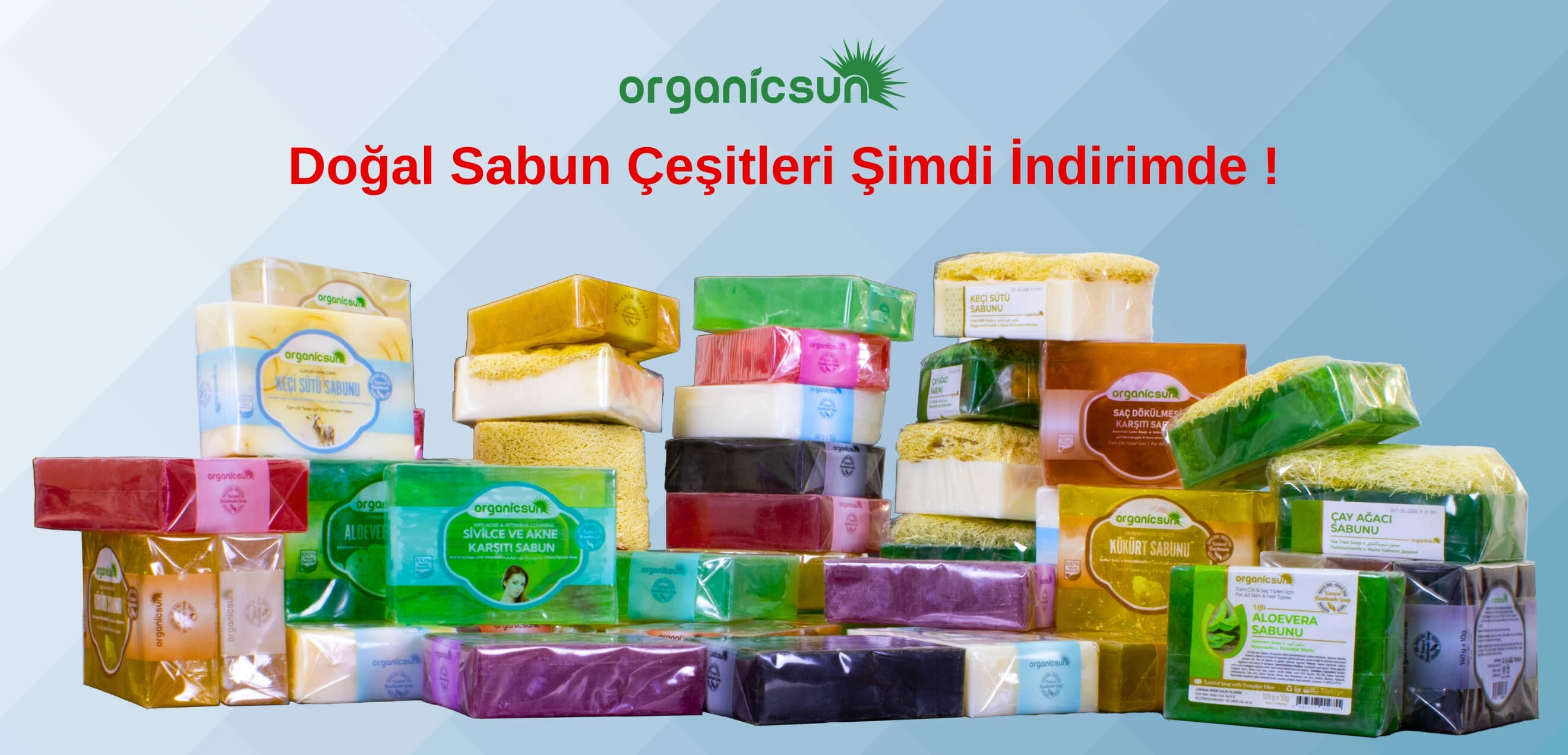 Organicsun Sabun Çeşitleri