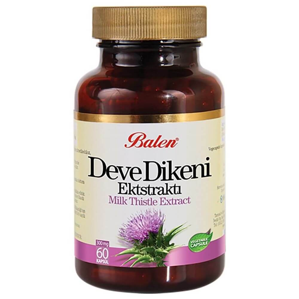 Balen Deve Dikeni Ekstraktı Kapsül (Silimarin) - 60 X 375mg