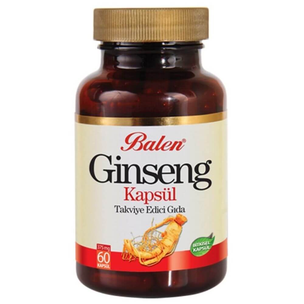 Balen Ginseng Kapsül - 60 Kapsül X 375mg