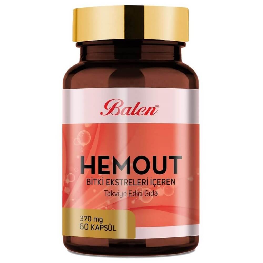 Balen Hemout Bitki Ekstreleri Içeren Kapsül 60 Kapsül 370 mg