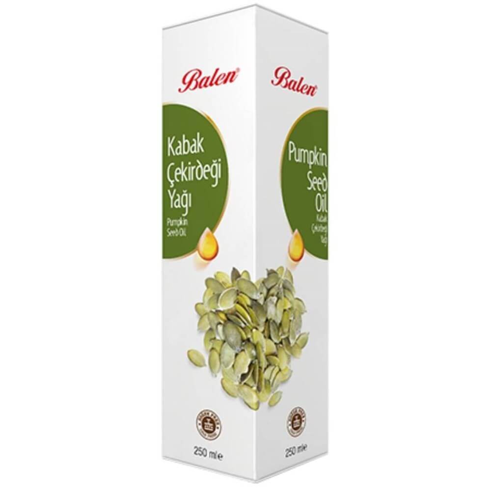 Balen Kabak Çekirdeği Yağı İçilebilir Soğuk Pres 250 ML