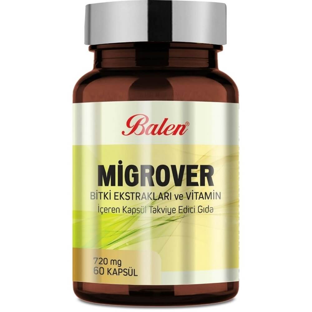 Balen Migrover Bitki Ekstraktları ve Vitamin (Feverfew)
