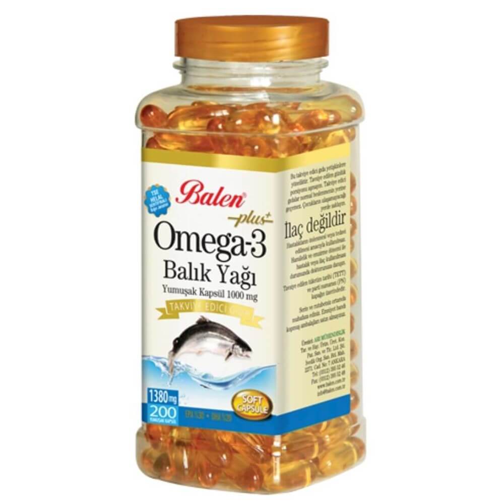 Balen Omega 3 200 KAPSÜL X 1380 MG