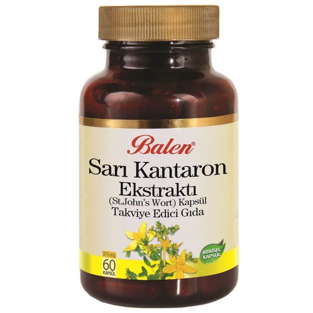 Balen Sarı Kantaron (St. John's Wort) Kapsül - 60 X 375mg