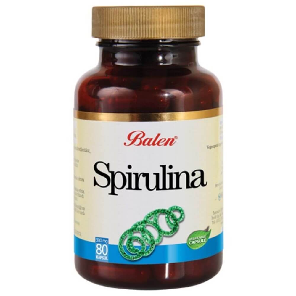 Balen Spirulina Kapsül 80x375mg