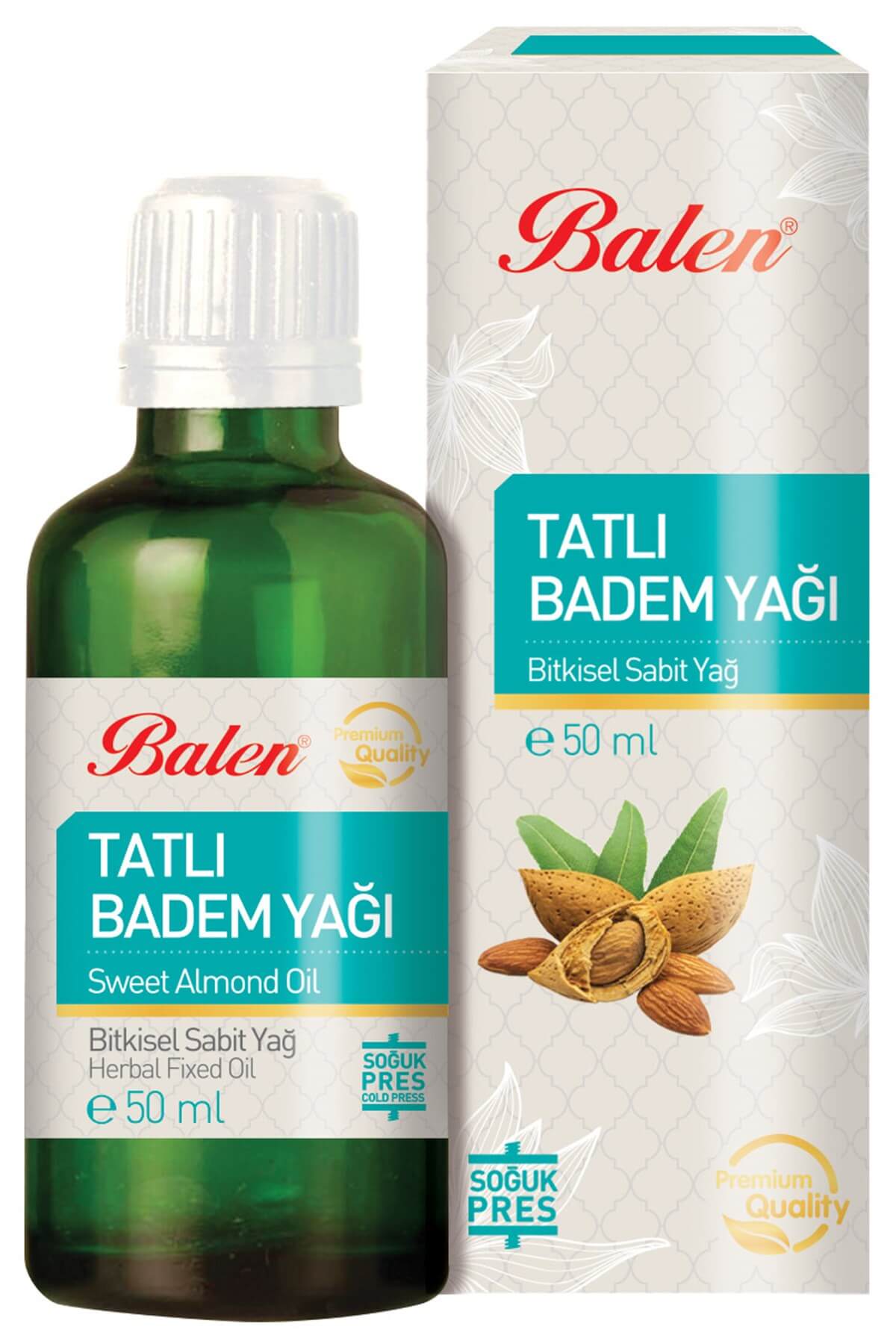 Balen Tatlı Badem Yağı 50ml