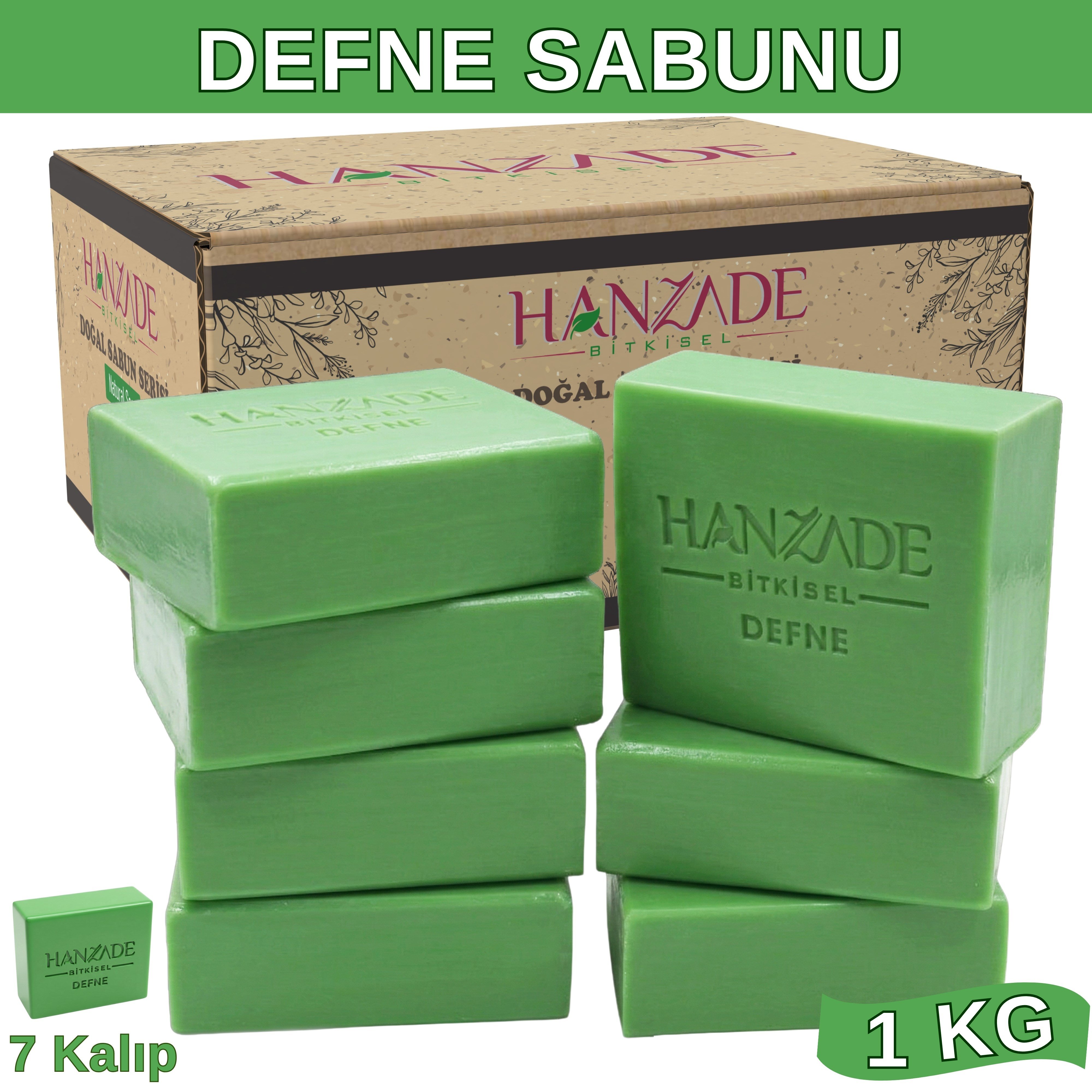 Defne Sabunu - Doğal El Yapımı Dökme Sabun 1 kg