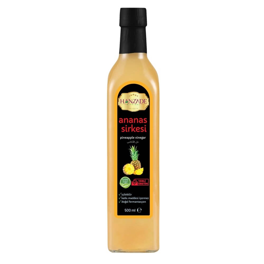 Hanzade Bitkisel Ananas Sirkesi 500 ml