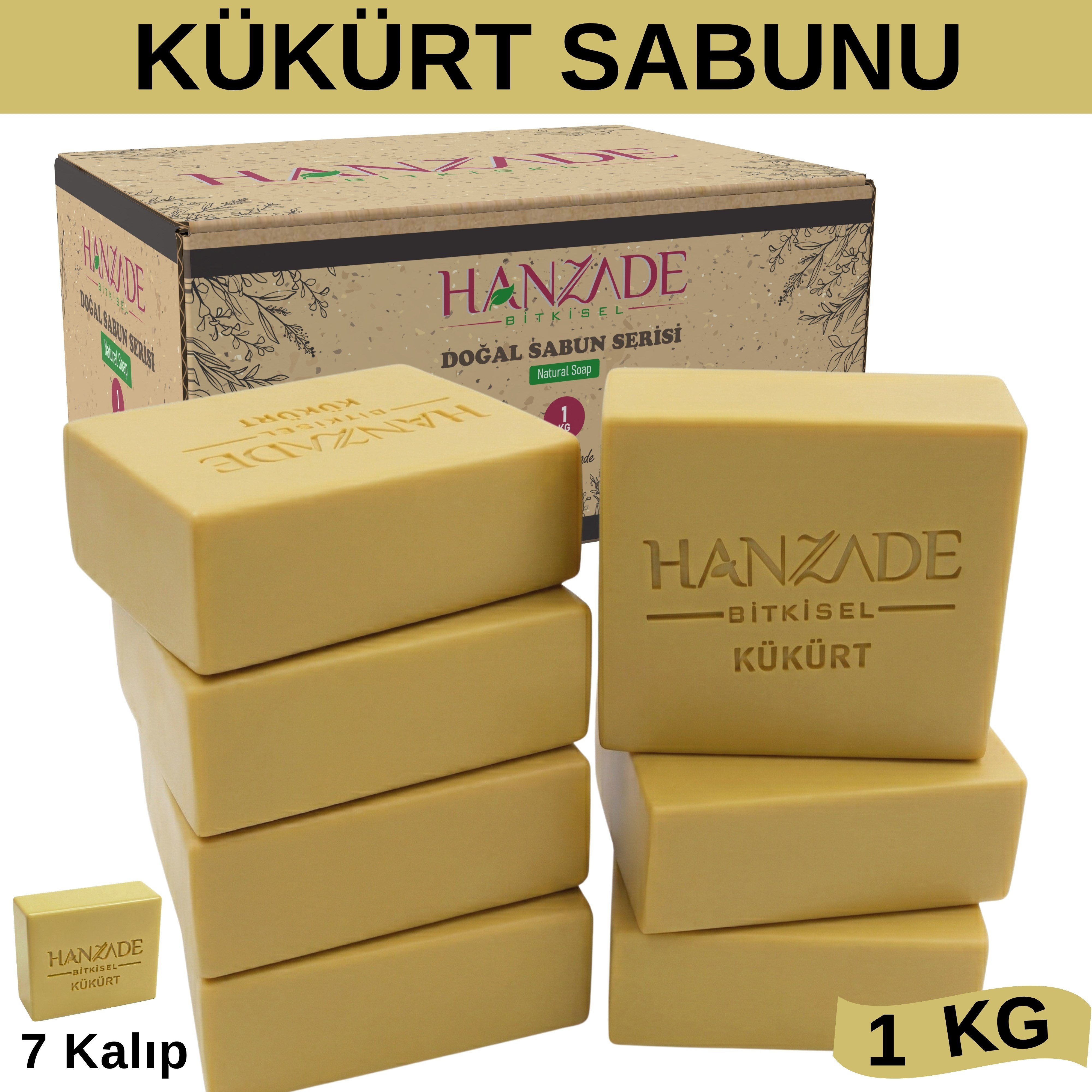 Kükürtlü Sabun - Doğal El Yapımı Dökme Kükürt Sabunu 1 kg