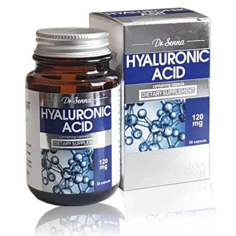 Hyaluronic Acid | Hyaluronik Asit | Dr.Senna 120 mg. x 30 kapsül