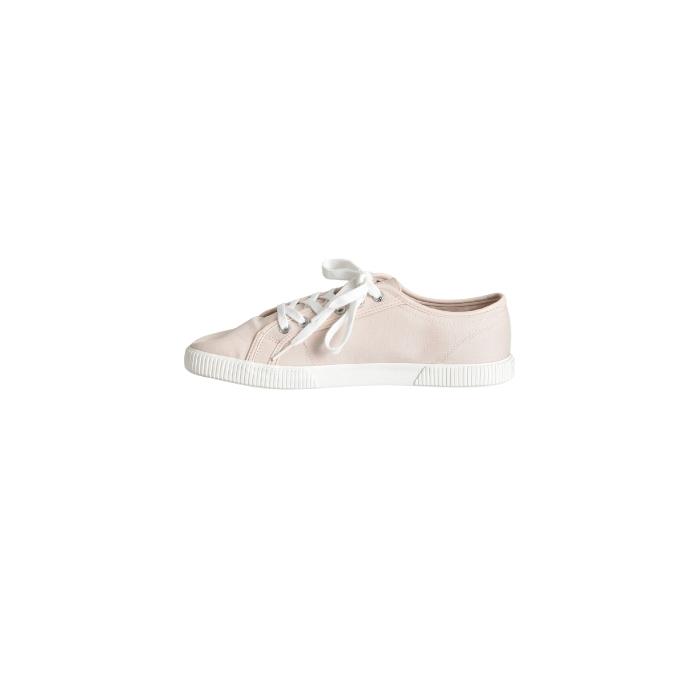 CALVIN KLEIN YW0YW00482 KADIN SNEAKER  PEMBE