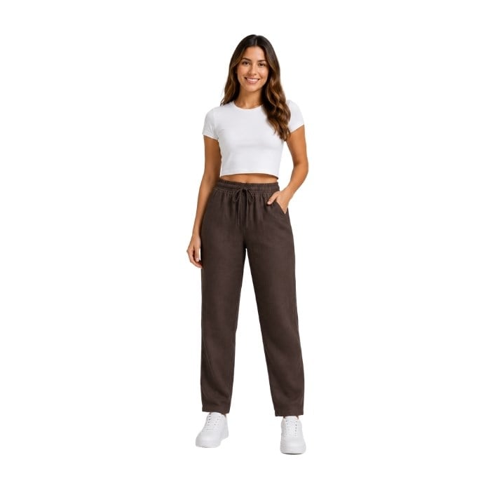 VENA 10454K KADIN PANTOLON  KAHVE