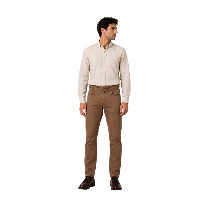 KIP PANT-2113 ERKEK PANTOLON  FINDIK