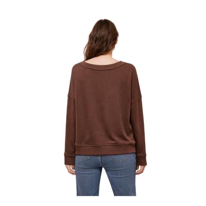 ON FASHION 64301 KADIN SWEATSHIRT  KAHVE