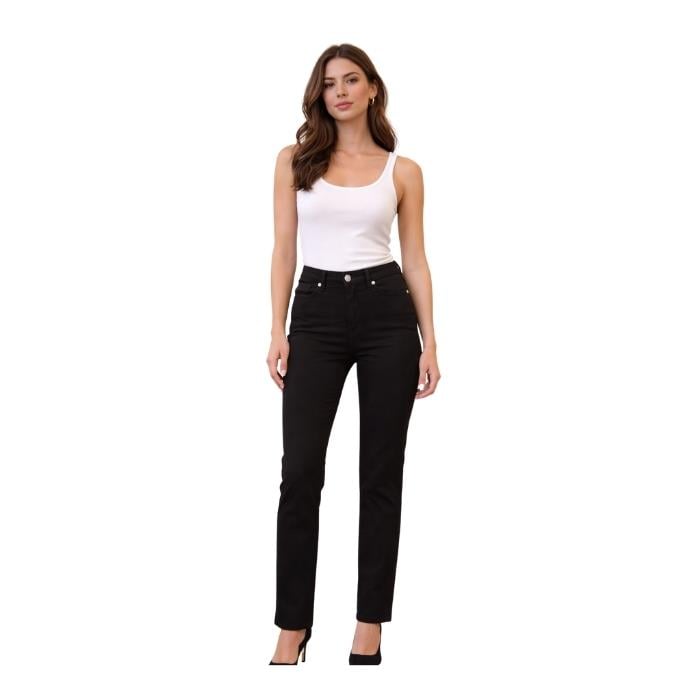 EKOL 01061 KADIN PANTOLON  SİYAH