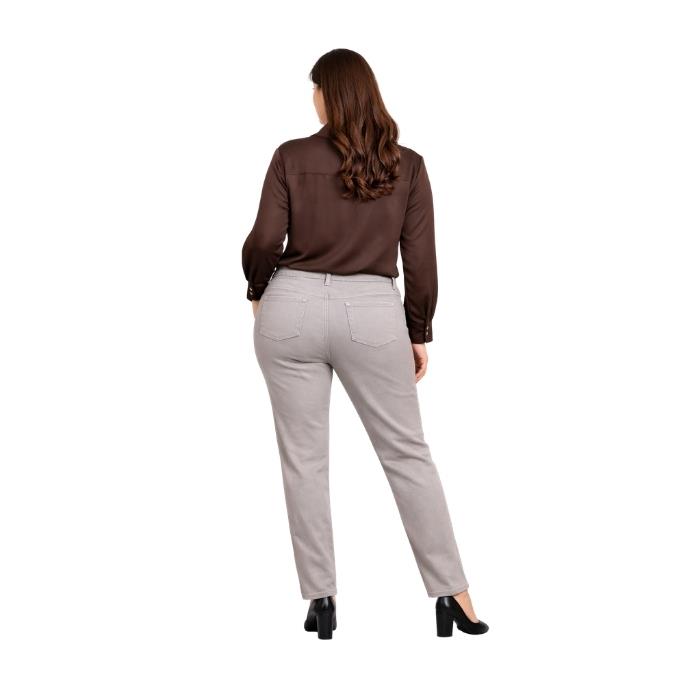 SEVDA 411-58 KADIN BÜYÜK BEDEN PANTOLON  BUZ MAVİSİ