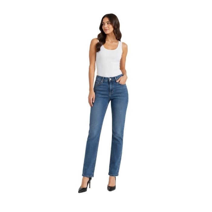 LACARINO 7581 KADIN PANTOLON  MAVİ