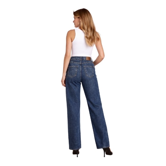 LACARINO 8117 KADIN PANTOLON  K.MAVİ