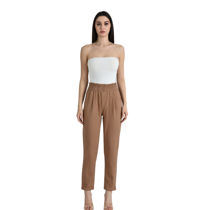 ALL MARİNE 25YRS19393 KADIN PANTOLON  CAMEL