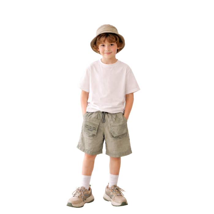 LUCKY&TALİN 24048S ÇOCUK ŞORT  MİNT