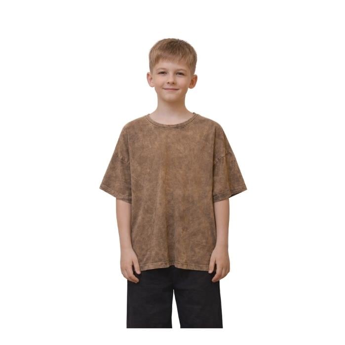 BENİNİ 241070 ÇOCUK T-SHIRT  KAHVE