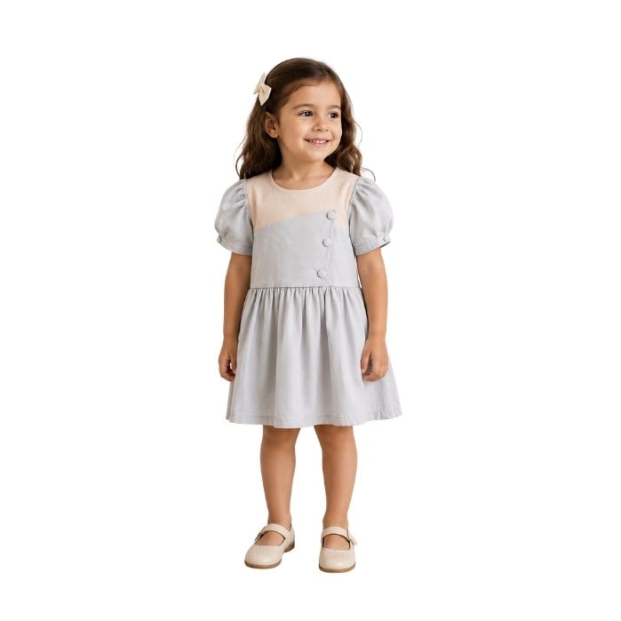 MOONSTAR 51149 ÇOCUK ELBİSE  MAVİ