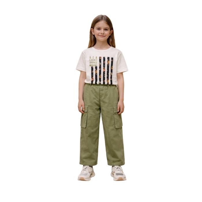 ESCABEL 35553-C ÇOCUK T-SHIRT  EKRU