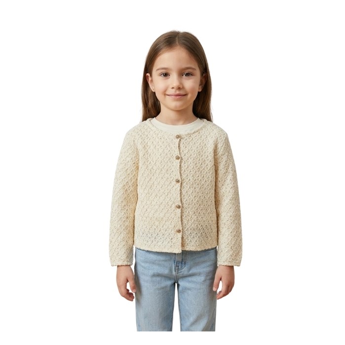 ESCABEL 3411-C ÇOCUK HIRKA  KREM