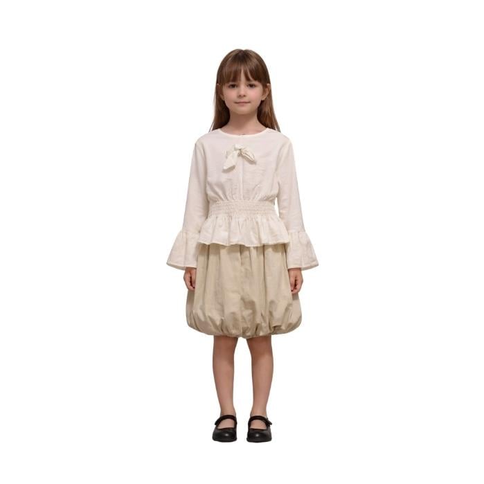 PAFİM 3339 ÇOCUK BLUZ  BEYAZ