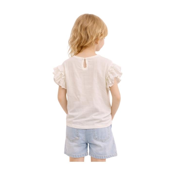 DIVONETTE 4225-2 ÇOCUK T-SHIRT  EKRU