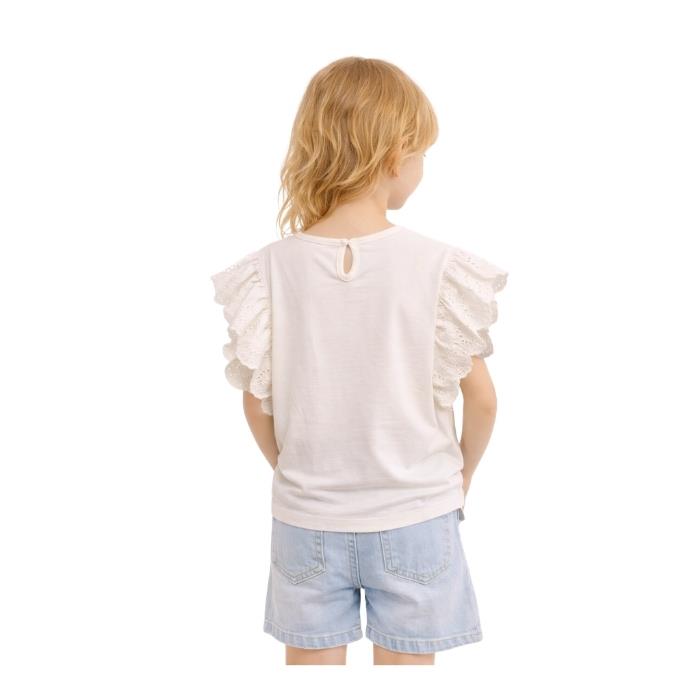 DIVONETTE 4376-2 ÇOCUK T-SHIRT  EKRU