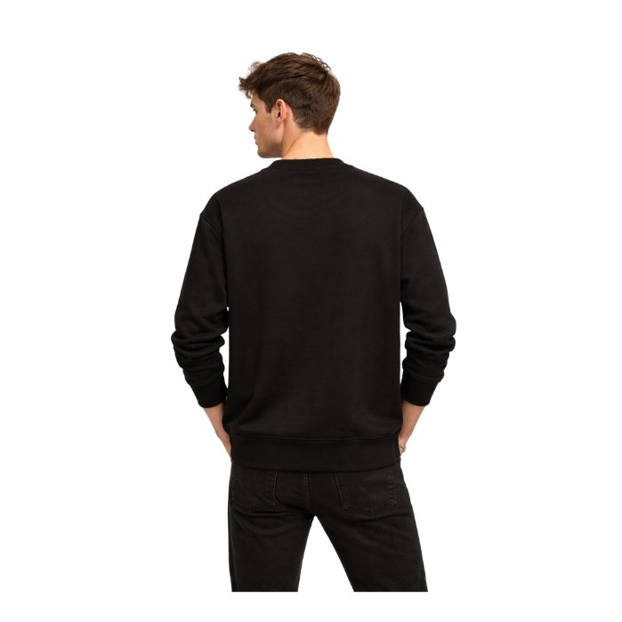 JACK AND JONES 12278791 ERKEK SWEATSHIRT  SİYAH