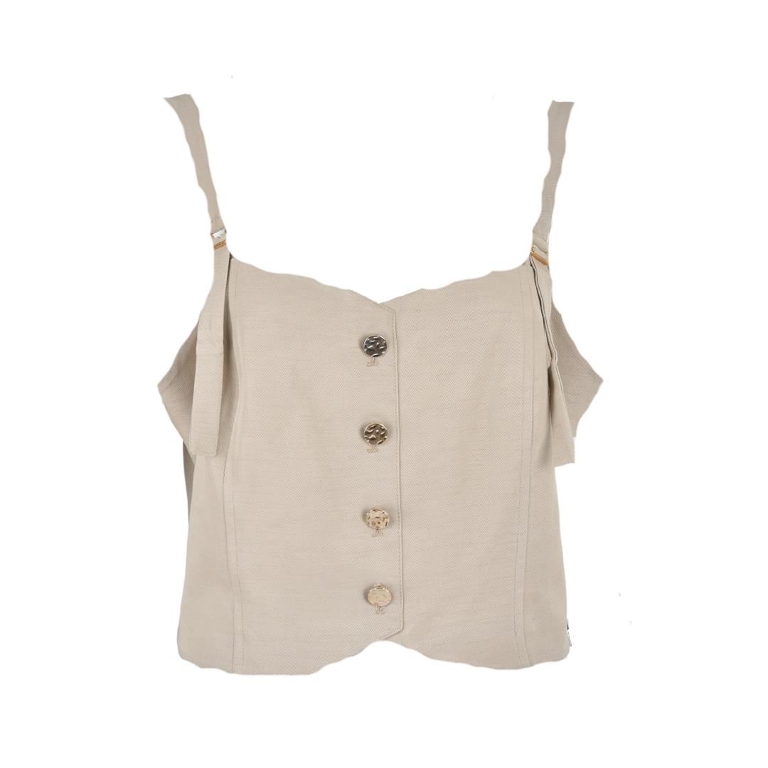 CHILIA 30183 KADIN CROP  KUM