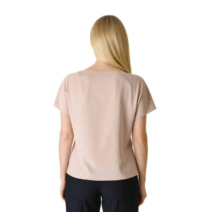CHILIA 30354 KADIN BLUZ  BEJ