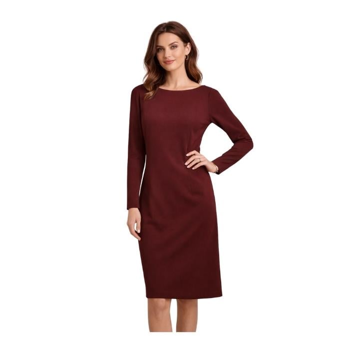 EXPLOSION 58207 KADIN ELBİSE  BORDO