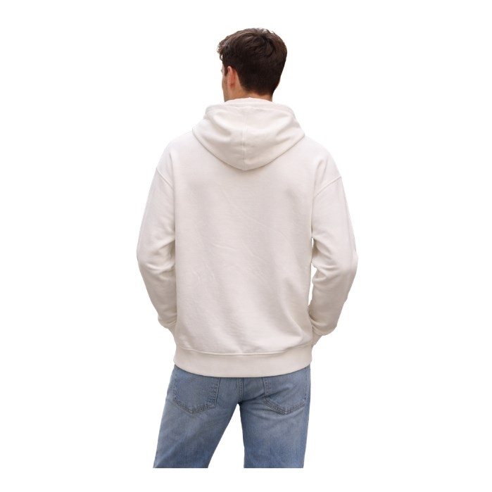 TOMMY JEANS DM0DM22113 ERKEK SWEATSHIRT  BEYAZ