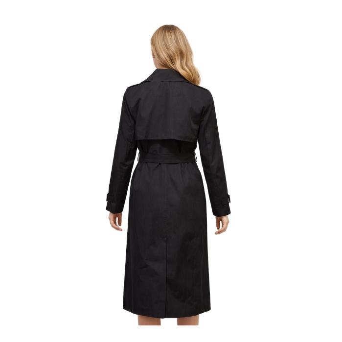 CARINO 7005 KADIN TRENÇKOT  SİYAH