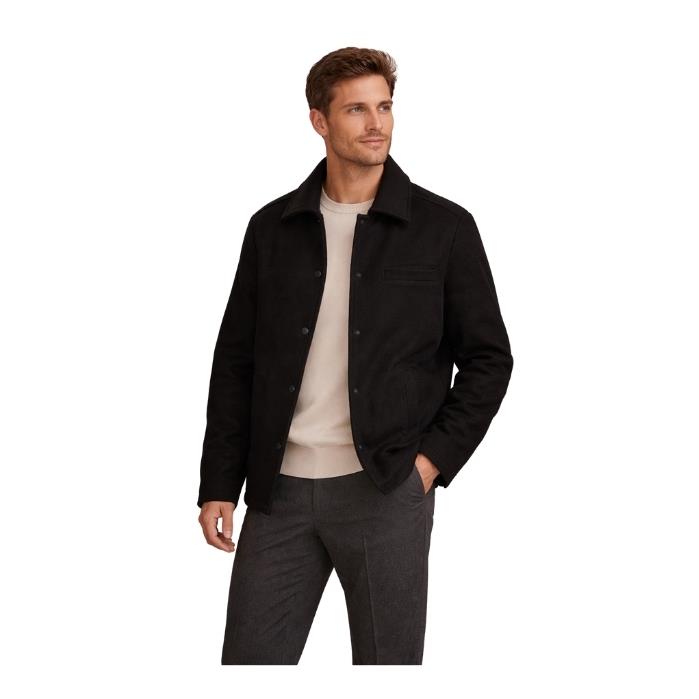 MANCHE 34-1752 ERKEK CEKET  SİYAH