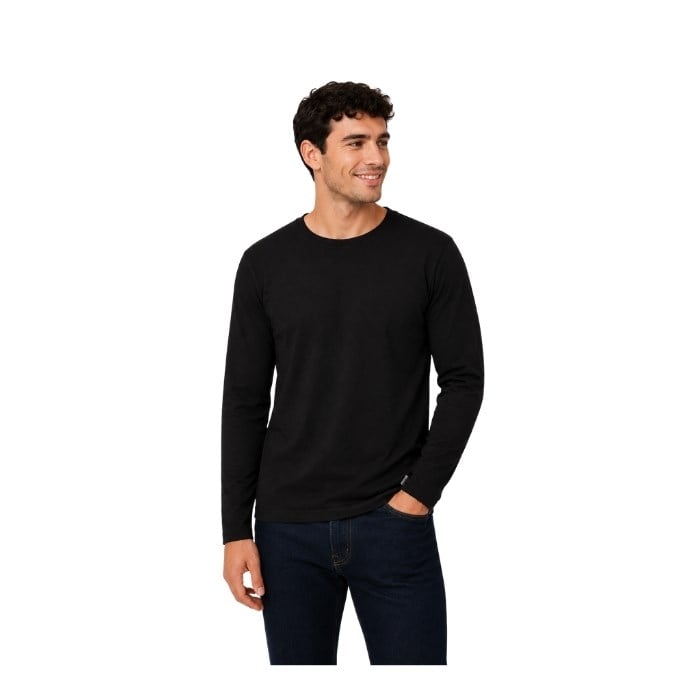 MANCHE 21-5003 ERKEK T-SHIRT  SİYAH