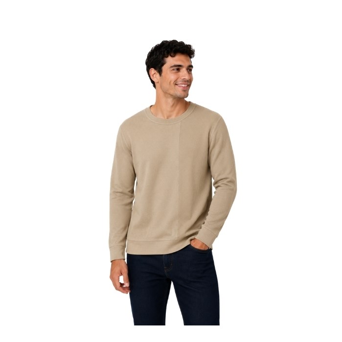 MANCHE 22-8200-01 ERKEK SWEATSHIRT  TAŞ