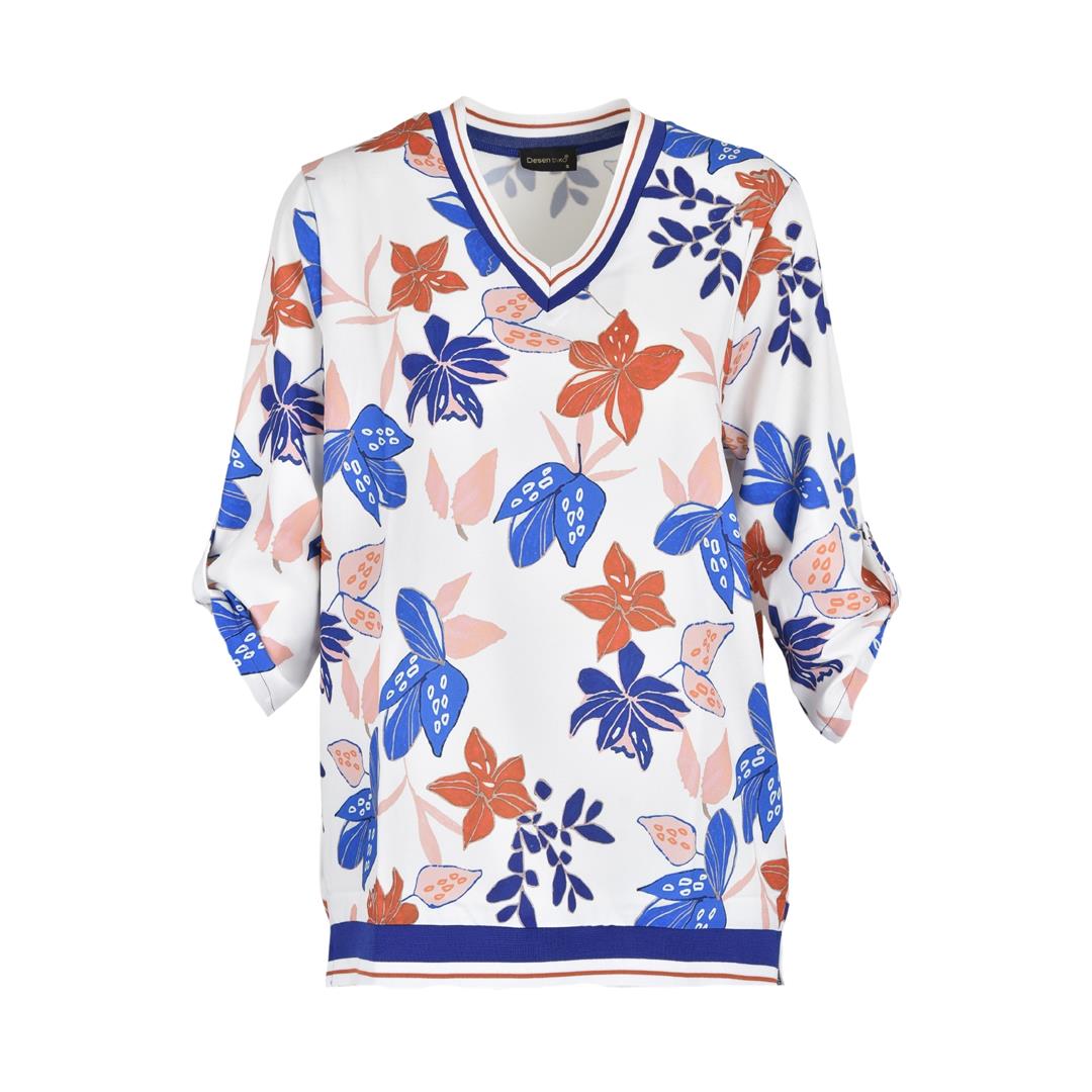 DESEN 23480 KADIN TUNİK  LACİ