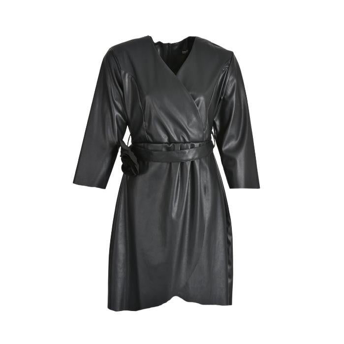 YSATIS 4000100 KADIN ELBİSE  SİYAH