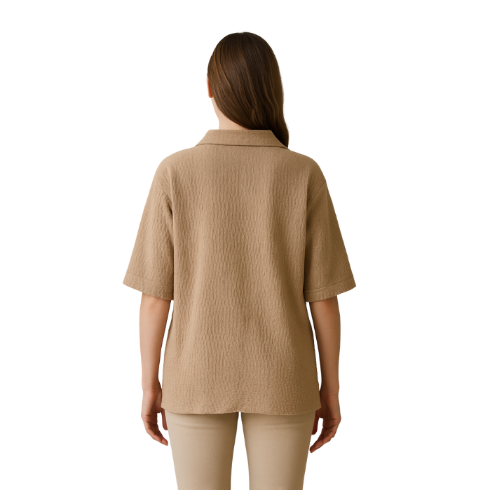 C.C.C DEBİT KADIN BLUZ  CAMEL