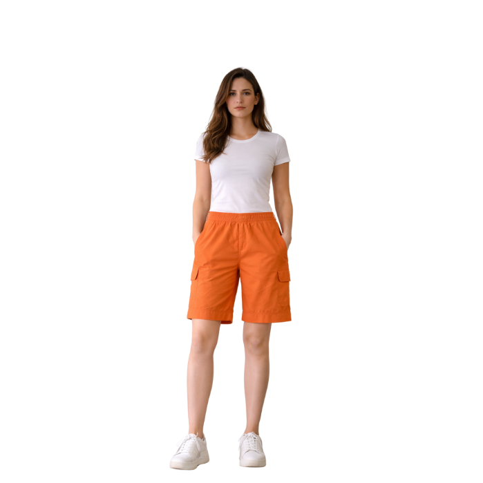 C.C.C HÜR KADIN ŞORT  TURUNCU