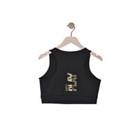 ONLY 15311601 KADIN CROP  SİYAH