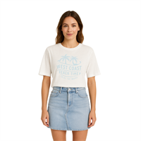 ONLY 15320622 KADIN T-SHIRT  EKRU